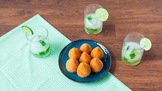 Croquettes de poulet à la brésilienne coxinhas [upl. by Ahsieni]