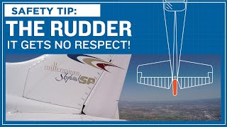 ASI Safety Tip The Rudder  It Gets No Respect [upl. by Nich]