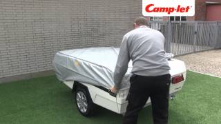 Camplet tarpaulin cover manual without roof rack [upl. by Initof424]