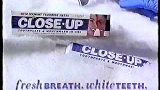 CloseUp toothpaste 1991 commercial NZ [upl. by Enedan]