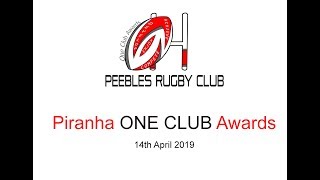 Peebles Piranhas One Club Awards 2019 [upl. by Kcirrag538]