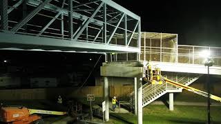 PINELLAS TRAIL PEDESTRIAN BRIDGE Pinellas County FL [upl. by Ferguson492]