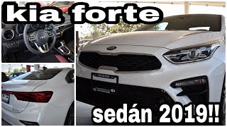 Kia forte sedán 2019  revisión completa  en español [upl. by Notnroht]