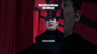 Star Wars in German hits different starwars theforceawakens starwarsedit foryoupage [upl. by Yelyk541]