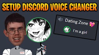 How to Setup a Voice Changer on Discord [upl. by Anolahs368]