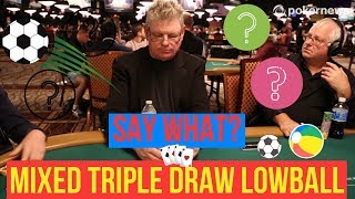 Know Nothing About Mixed Triple Draw Lowball [upl. by Imac]