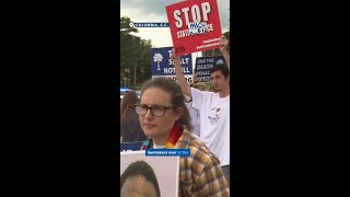 Antideath penalty protestors hold a vigil ahead of Freddie Owens execution shorts shortnews [upl. by Siegler]