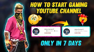 HOW TO START GAMING YOUTUBE CHANNEL  HOW TO GROW A GAMING CHANNEL  GAMING CHANNEL GROW KAISE KARE [upl. by Gannes]