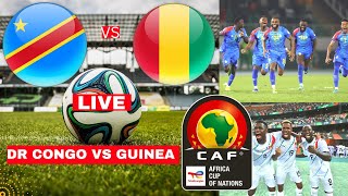 DR Congo vs Guinea 31 Live Stream Africa Cup Nations AFCON Football Match Score Highlights Direct [upl. by Glogau]