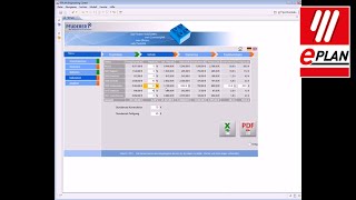 EPLAN Engineering Configuration  Generierung Kalkulation und Angebot [upl. by Netsrejk]