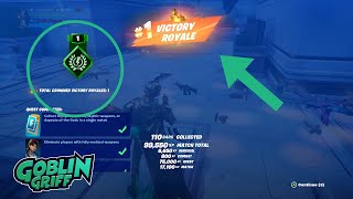 How Much Do you Rank Up with a Fortnite Crowning Achievement Victory Royale with 9 Eliminations Gold [upl. by Nadine346]