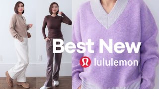 lululemon新款宝藏推荐  经典神裤小个子友好  新款神裤  美貌毛衣  超级舒服软糯的打底  提升旅行幸福感好物  Best new lululemon Winter 2023 [upl. by Yablon674]