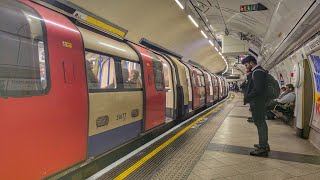 8K Original quotMind the Gapquot announcement at Embankment Northern line [upl. by Nosylla197]