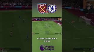 Sanchez Amazing saves  West Ham V Chelsea FC24 shorts premierleague [upl. by Neelyak]