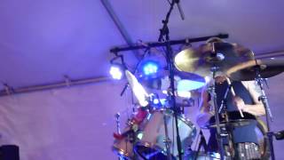 McBrainiacs wNicko McBrain  Hallowed Be Thy Name drum cam  121016 [upl. by Angela]