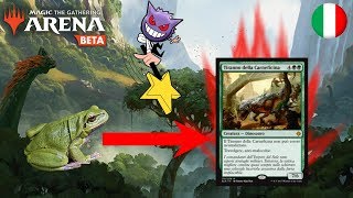 Mtg Arena ita  Da budget a competitivo furia primordiale Mazzo dinosauri [upl. by Anirpas864]