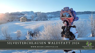 Silvesterchlausen in Waldstatt 2024  reisenlifestylech [upl. by Eisinger]