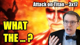 LOSING MY MIND  GERMAN watches Attack on Titan 3x17  BLIND REACTANALYSIS [upl. by Borden]