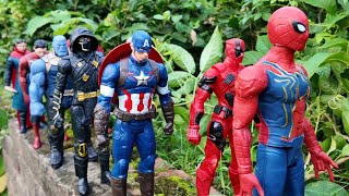 SUPERHERO AVENGERS HULK VS SPIDERMAN IRON MAN VS CAPTAIN AMERICA VS THANOS THOR VS ANTMAN [upl. by Okikuy]