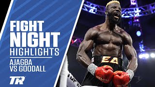 Heavyweight Efe Ajagba With Breakthrough Performance Knocking Out Joe Goodall  FIGHT HIGHLIGHTS [upl. by Nitsug]