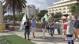 Giulianova  In ricordo di Fanesi contro le morti sul lavoro [upl. by Ahsel]