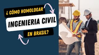 Como ser Ingeniero Civil en Brasil en 2024 [upl. by Crespi]