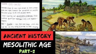 Mesolithic Age  Stone Age  Art And Culture  UPSC [upl. by Ciel]