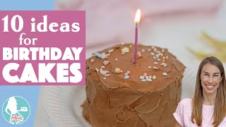 10 Birthday Cake Ideas for Everyone [upl. by Dalton]