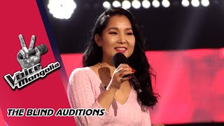 OtgondelgerB  quotTake My Breath Awayquot  Blind Audition  The Voice of Mongolia 2022 [upl. by Ynobe]