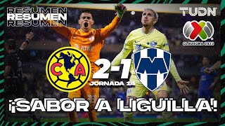 Resumen y goles  América 21 Rayados  CL2023 Liga Mx  J14  TUDN [upl. by Sugar]