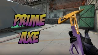 PRIME AXE SKIN SHOWCASE PRIME MELEE  VALORANT PRIME SKINS [upl. by Hnoj735]