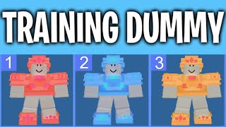 How To Spawn A Training Dummy Roblox Bedwars [upl. by Meekah328]