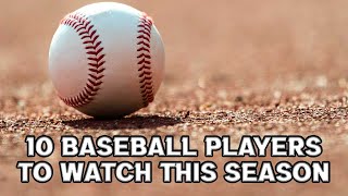 JSZ 2024 Baseball Preview  Top Ten Players to Watch This Season [upl. by Gnurt991]