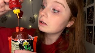 ASMR Trying A Chamoy Pickle Kit [upl. by Assenal]