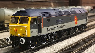 47375 “Tinsley Traction Depot” DCC SOUND COLD START UP [upl. by Aicirtac15]