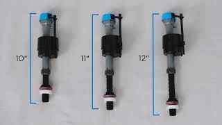 How to Replace a Universal Fill Valve on a Gerber Toilet [upl. by Ymmas]