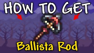 How to Get Ballista Rod in Terraria  Ballista Rod Terraria [upl. by Enitsrik]