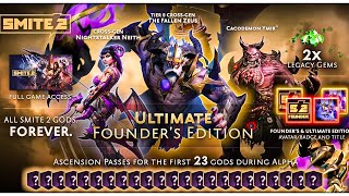 Smite 2 Announcements Alpha Editions Ascensions amp More [upl. by Anak]