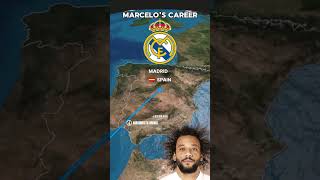 MARCELOS CAREER 🇧🇷 🇪🇸 🇬🇷 madridistamania realmadrid football [upl. by Graehme]