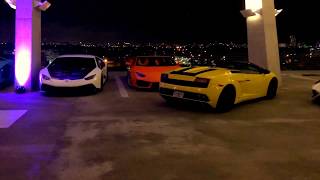 Bullfest 2018 Lamborghini party in Miami 2018 [upl. by Sean270]