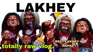 Lakhey craze at beni bazar myagdi 2024 lakhey benimyagdi full raw video [upl. by Ahsenav]