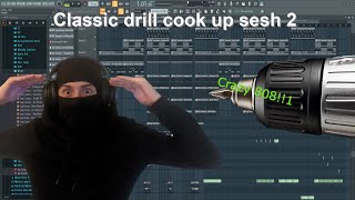 Classic drill cook up with underground producer Lord35 only stock plugins [upl. by Mary]