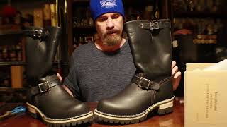 Wesco Boots Boss Engineer tryon 4of4 [upl. by Ruckman]