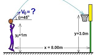 Physics 3 Motion in 2D Projectile Motion 4 of 4 [upl. by Hannover]