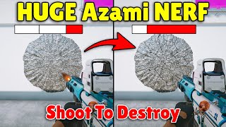 RIP Azami NEW HUGE NERF Coming To Azami in YEAR 9  Rainbow Six Siege [upl. by Naletak584]