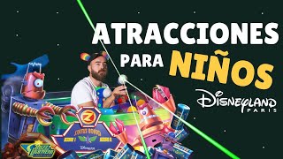 Todas las atracciones INFANTILES en Disneyland Paris 2020 [upl. by Yelra]