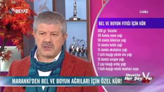 Marankiden bel ve boyun fıtığı için çok özel kür tarifi [upl. by Warchaw]