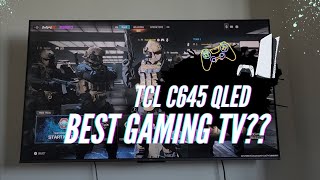 Is TCL C645 the Best Gaming TV Review with Playing Call Of Duty MW3 PS5 [upl. by Filippa]