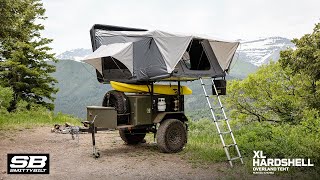 SmittyBilt  XL Hardshell Overland Tent  B2984 [upl. by Rorie]