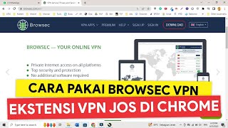 EKSTENSI VPN Cara Pakai VPN Browsec di Google Chrome  Browsec VPN Google Chrome Extensions [upl. by Longerich835]